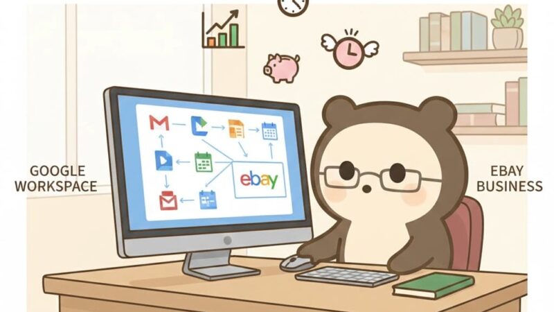【eBay輸出】効率化に最適！Google Workspaceがコスパ最強な理由