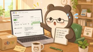 【eBay輸出】夏季休暇期間はTimeAwayの設定を忘れずに！ 