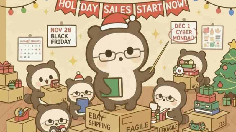 【eBay輸出】ホリデーシーズンがやってくる♪準備は終わってる？ 